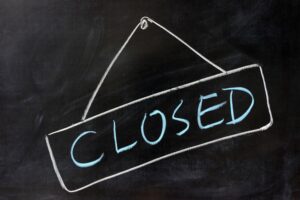 Restaurant Closed