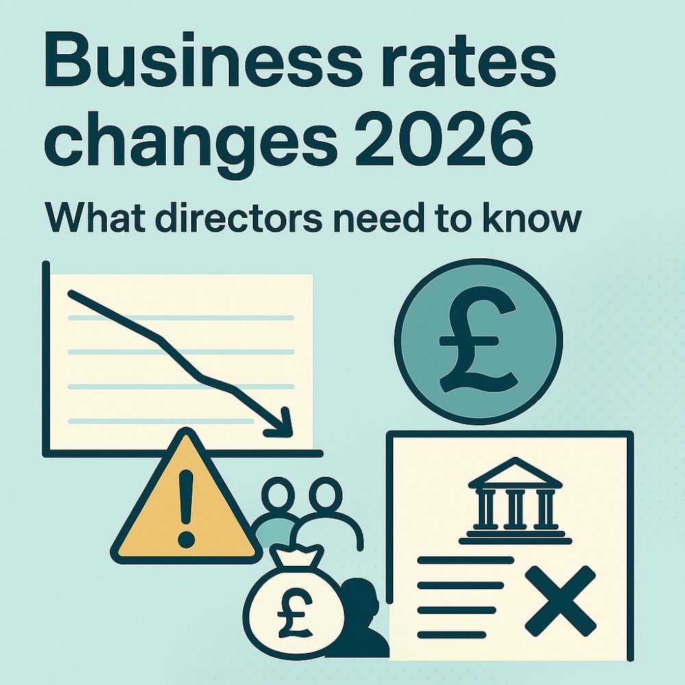 Business rates changes 2026